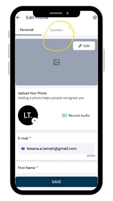 Speaker profile