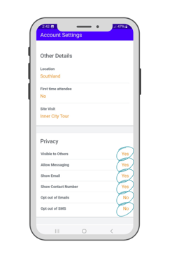 settings Screenshot 